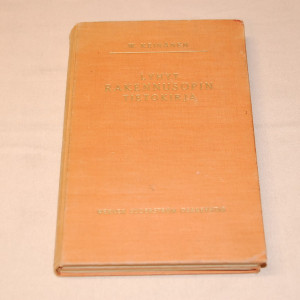 W. Keinänen Lyhyt rakennusopin tietokirja